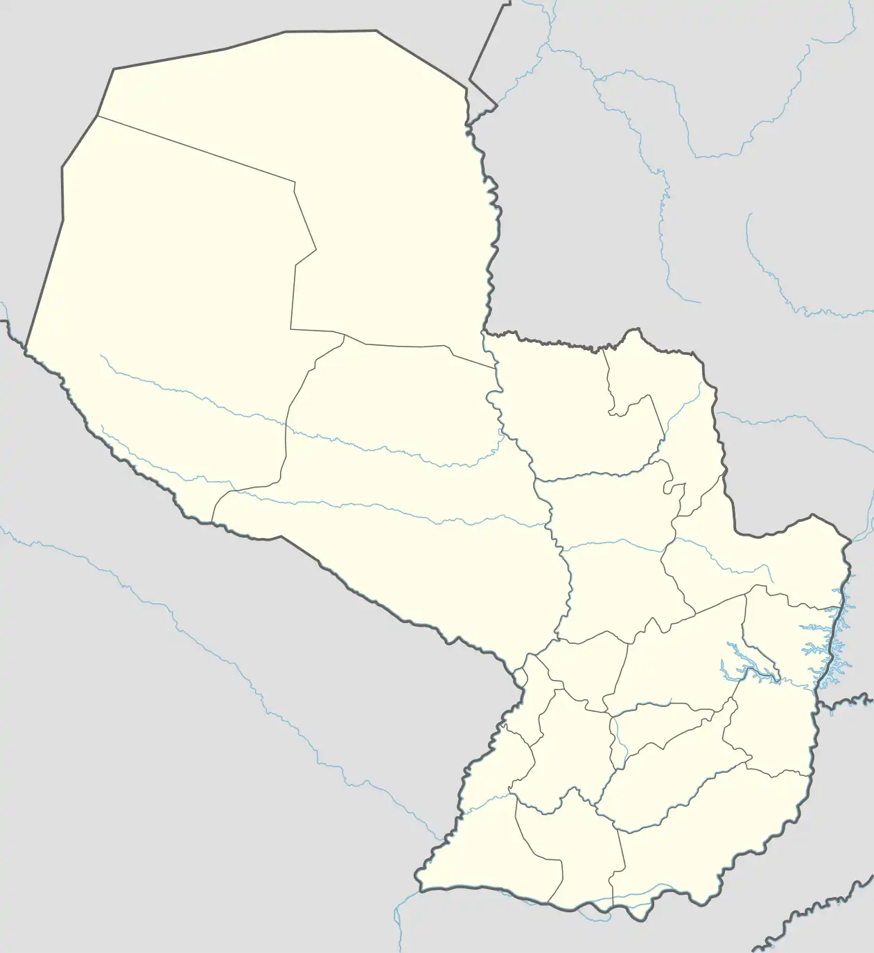 Lambaré ubicada en Paraguay
