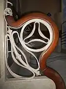 Pasamanos de la escalera