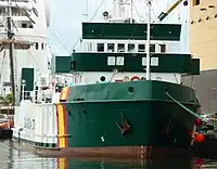 El Río Tajo en su base del Puerto de la Luz (Las Palmas).