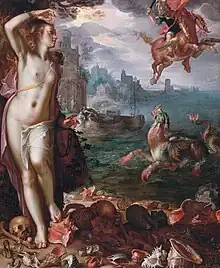 Andrómeda liberada por Perseo, 1611 (Louvre de París).