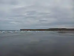 Acantilado ubicado al sur.