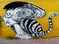 Cabro choro hijo de tigre