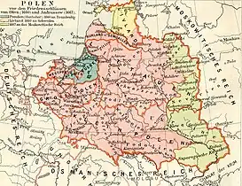 Pequeña Polonia antes de 1660.