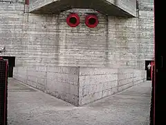 Pabellones deportivos de gran altura, detalle