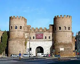 Porta San Paolo en Roma