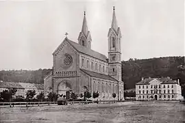 Iglesia de los Santos Cirilo y Metodio, Praga 8 - Karlín, 1868