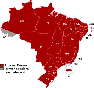 Elecciones presidenciales de Brasil de 1906