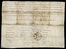 Privilegio signado de Alfonso VII del año 1136