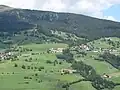 Racines, el panorama desde entre Casateia y Calice