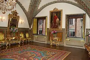 Real Colegio de España en Bolonia. Sala de los Argonautas.