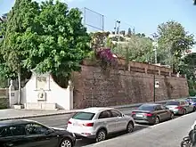 Fuente de Reding y muro de contención de la hacienda Giró
