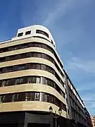 Residencial Astarloa en confluencia con la calle del Cardenal Gardoqui