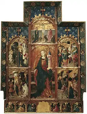 Gonçal Peris: Retablo de Santa Bárbara, 1410-1425.