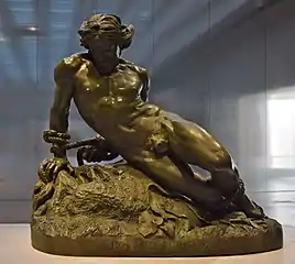 Jehan Duseigneur, Roland furieux (1831), Museo del Louvre-Lens