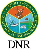 Sello del Departamento de Recursos Naturales de Carolina del Sur