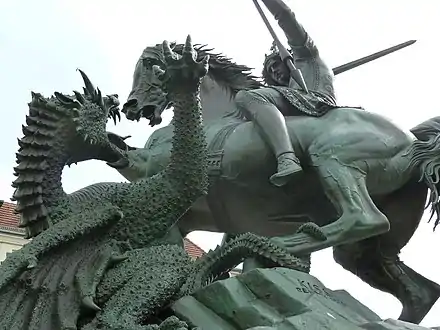 San Jorge y el Dragón, Berlín