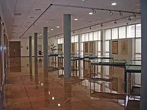 Sala de exposiciones del AHPA.