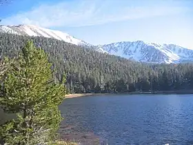 El "Dry Lake" de San Gorgonio.