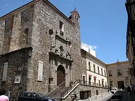Plaza de Santa Ana en Plasencia