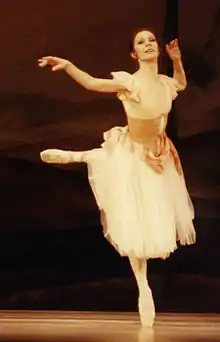 Bailarina Sara Nieto.