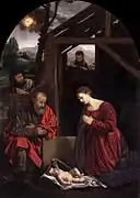 El nacimiento de Jesucristo de Gerolamo Savoldo de 1540. situado en la capilla Contarini.