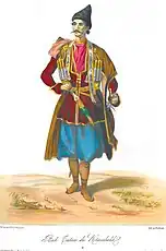 Azerí de Karabaj. Obra de Grigori Gagarin.