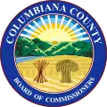 Sello de armas de la Junta de Comisionados del Condado de Columbiana