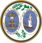 Esquema de color alternativo para el sello estatal