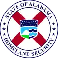 Sello de armas del Departamento de Seguridad de Alabama