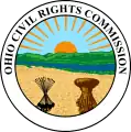 Sello de armas de la Comisión de Derechos Civiles de Ohio