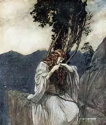 Brünnhilde como mortal.