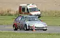 Civic en un Slalom en Alemania
