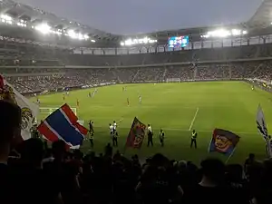 El Stadionul Steaua sirvió como sede de la final