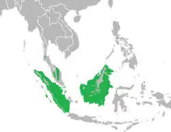 Distribución de residencia existente
