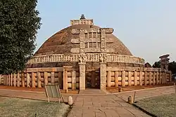 Gran estupa de Sanchi, India.