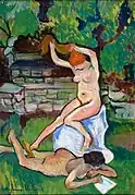 Desnudos (1919), de Suzanne Valadon, Museo de Arte de São Paulo.