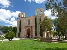 Fotografía del templo de nuestra señora del refugio.