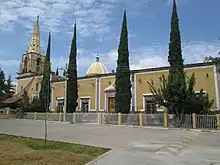 Fotografía del templo de San Miguel Arcángel en Ignacio Zaragoza, comunidad al sur del municipio.