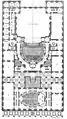 Plan of the Théâtre&nbsp;de&nbsp;Bordeaux(at the level of the second loges)