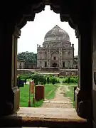 Tumba de Sikander Lodi en los jardines de Lodi, Delhi