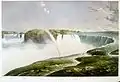 Las cataratas del Niagara desde el lado canadiense, 1868