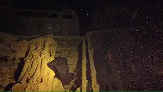 Bota destinada a algún soldado de las tropas inglesas