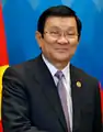Trương Tấn Sang (75&nbsp;años)2011-2016Sin cargo público actual