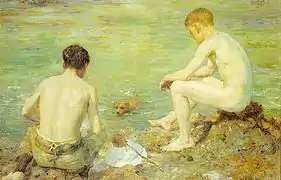 Los tres compañeros (1905).