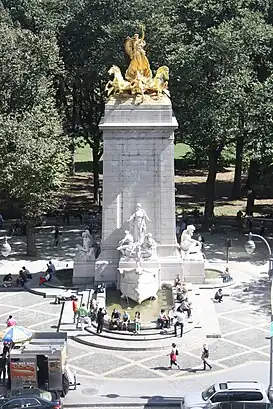 Monumento Nacional al USS Maine en de Nueva York.