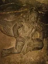 Representación de Garudá.