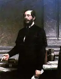 Lajos Kossuth, 2.º primer ministro (2 de octubre de 1848 -1 de mayo de 1849) y presidente-gobernador (r. 14 de abril de 1849- 11 de agosto de 1848)