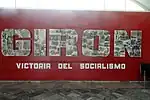 Victoria del socialismo, cartel político