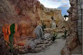 Escena 11: Las tentaciones de Jesús en el desierto de Judea