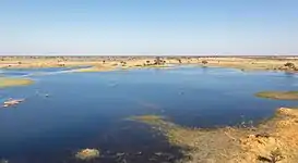 Vista aérea del delta.